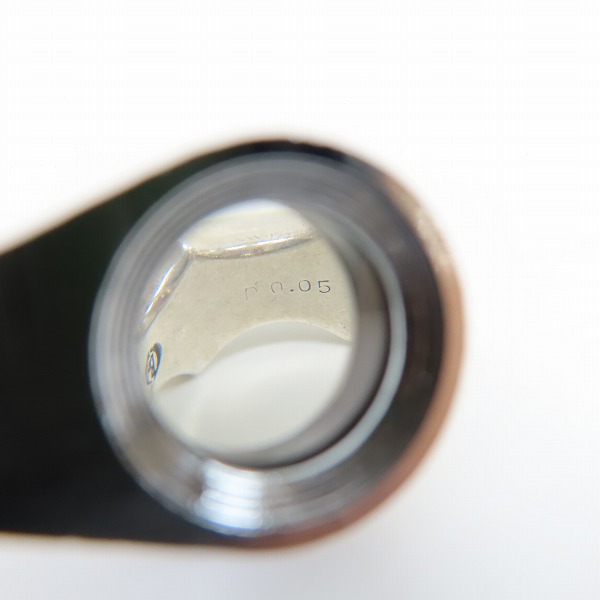 実際に弊社で買取させて頂いたBloody Mary/ブラッディマリー カラペスリング 1ダイヤ 18号の画像 7枚目