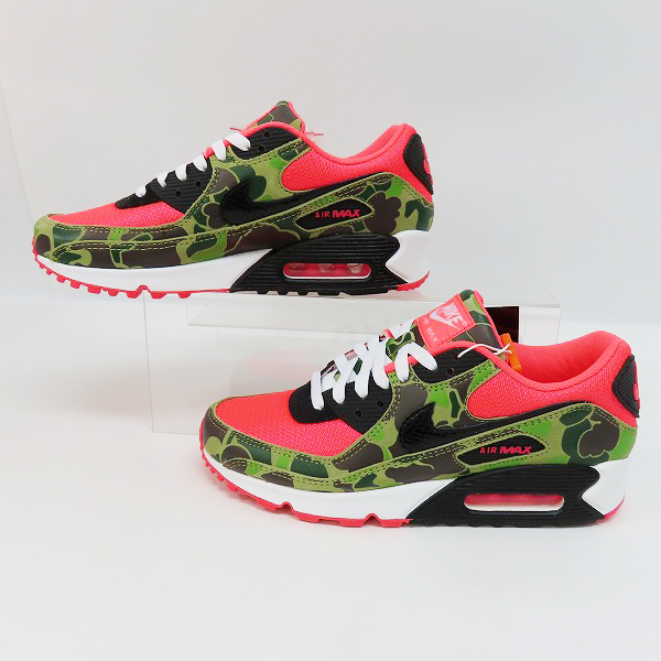 実際に弊社で買取させて頂いた【未使用】NIKE×atmos/ナイキ×アトモス AIR MAX 90 SP REVERSE DUCK CAMO エアマックス90 ダックカモ CW6024-600/27の画像 3枚目