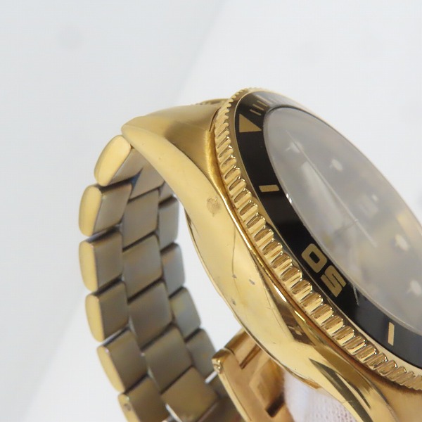 実際に弊社で買取させて頂いたEMPORIO ARMANI/エンポリオアルマーニ  デイト クロノグラフ クォーツ AR-5857 【動作未確認】の画像 6枚目