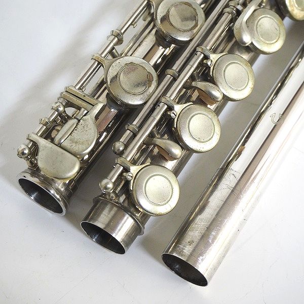 実際に弊社で買取させて頂いたMURAMATSU/ムラマツ MODEL M-120 フルート ハードケース・ケースカバー付 の画像 8枚目