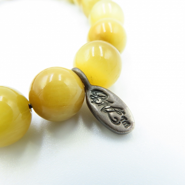 実際に弊社で買取させて頂いたBWL/ビルウォールレザー ビーズ/カラーストーン ブレスレットの画像 2枚目