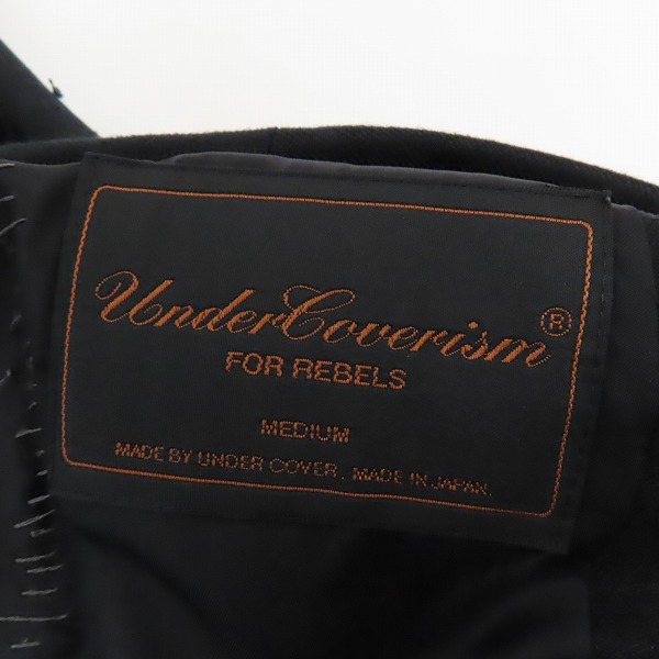 実際に弊社で買取させて頂いたUNDERCOVERISM FOR REBELS/アンダーカバーイズム リネン/コットンベスト/U208/Mの画像 2枚目