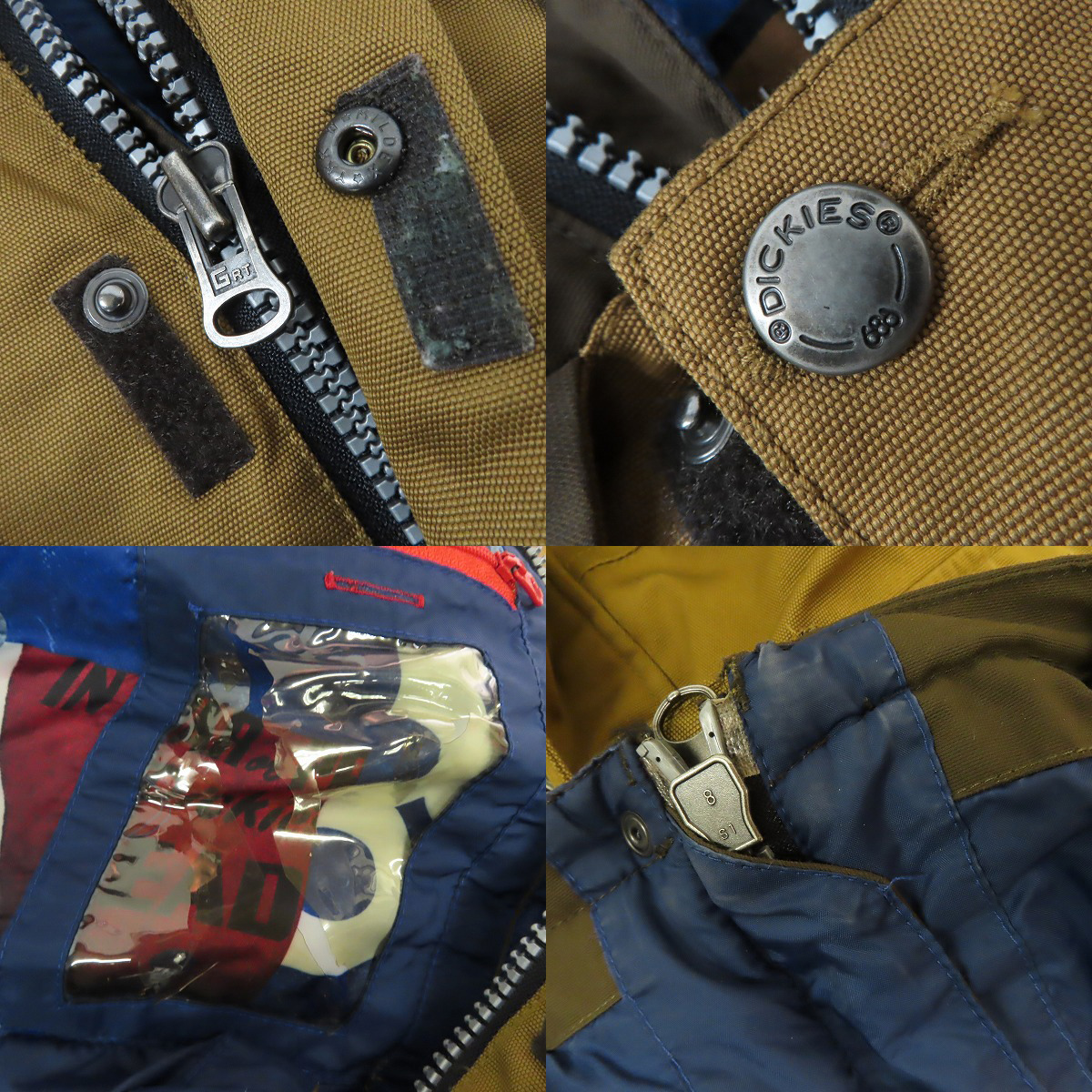 実際に弊社で買取させて頂いた686×Dickies/シックスエイトシックス×デッキーズ Times Dickies Industrial Ins Jkt スノーボードウェア/Sの画像 7枚目