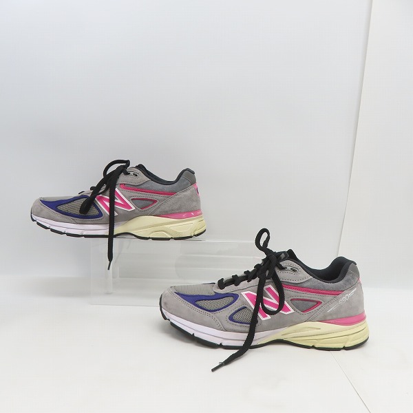 実際に弊社で買取させて頂いたKITH/キス×New Balance/ニューバランス＆United Arrows&Sons スニーカー 990V4 M990KT4/27の画像 3枚目