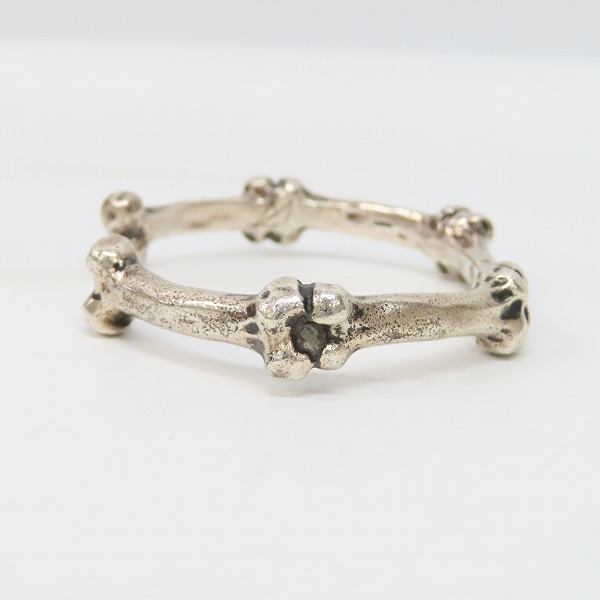 実際に弊社で買取させて頂いたCRAZY PIG/クレイジーピッグ BONES BANGLE/ボーンバングルの画像 3枚目