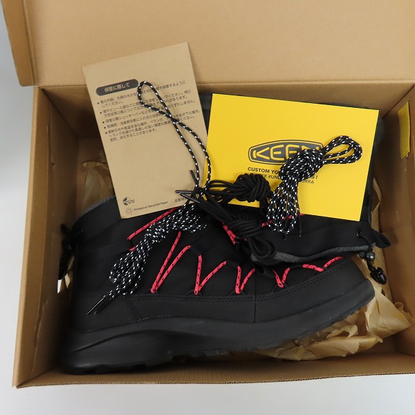 実際に弊社で買取させて頂いたKEEN/キーン UNEEK SNK CHUKKA WP/トレッキングブーツ 1023553/27の画像 7枚目