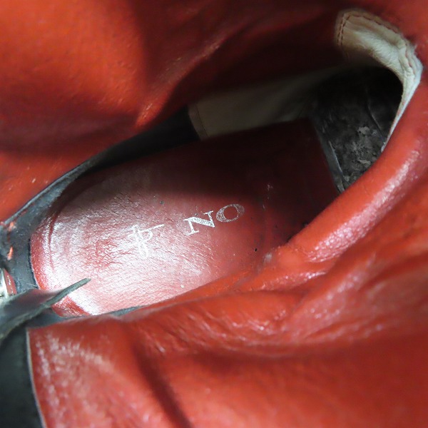 実際に弊社で買取させて頂いたNO ID./ノーアイディー エクセラバックジップブーツ/ヒールブーツ ブラック 837208-586F/40の画像 4枚目