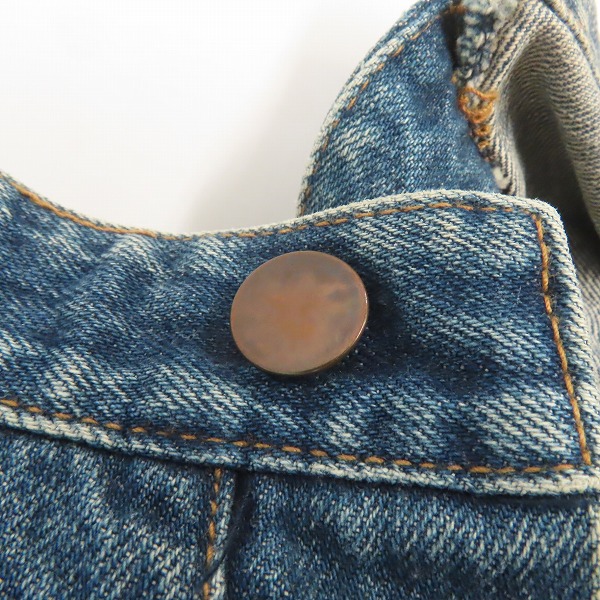 実際に弊社で買取させて頂いたMIHARA YASUHIRO/ミハラヤスヒロ 再構築 デニムパンツ/Mの画像 6枚目