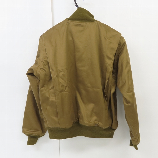 実際に弊社で買取させて頂いた【未使用】BUZZ RICKSON'S/バズリクソンズ Type TANK SLASH POCKET タンカースジャケット 後期型モデル BR15146 /XLの画像 1枚目