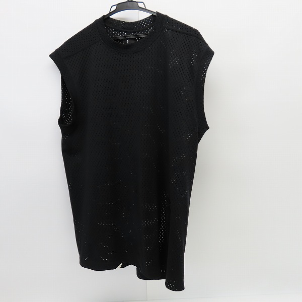 実際に弊社で買取させて頂いたRick Owens×champion/リックオウエンス×チャンピオン スリーブレス メッシュ Tシャツ/ノースリーブ CM20S0024-215155/M