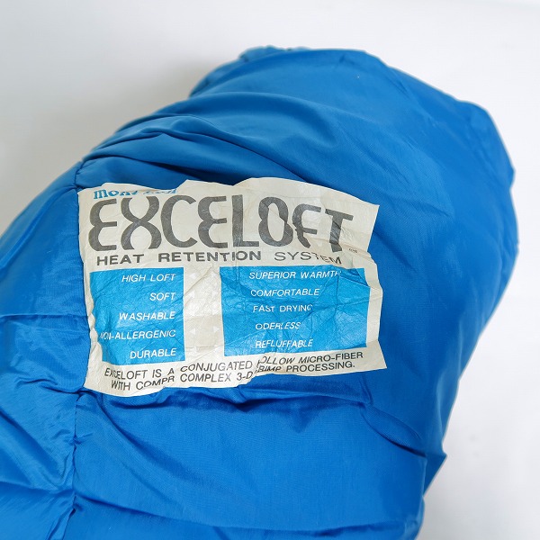 実際に弊社で買取させて頂いたmont-bell/モンベル Super Burrow Bag #6 REGULAR /スーパー バロウ バッグ #6 レギュラー シュラフ/寝袋 1121137の画像 2枚目