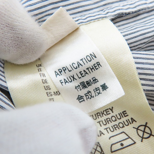 実際に弊社で買取させて頂いたDIESEL BLACK GOLD/ディーゼルブラックゴールド ジップアップ ジャケット/ブルゾン 48の画像 5枚目