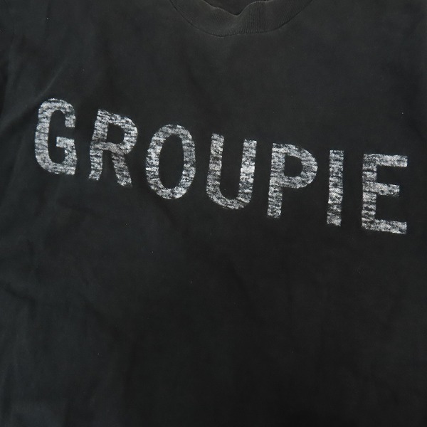 実際に弊社で買取させて頂いたUNDERCOVER/アンダーカバー 99SS GROUPIE/グルーピー プリント半袖Tシャツの画像 4枚目