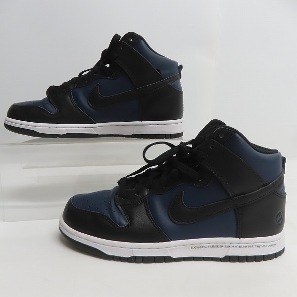実際に弊社で買取させて頂いたNIKE×FRAGMENT DESIGN/ナイキ×フラグメントデザイン DUNK HI/F ダンクハイ DJ0383-400 26.5の画像 3枚目