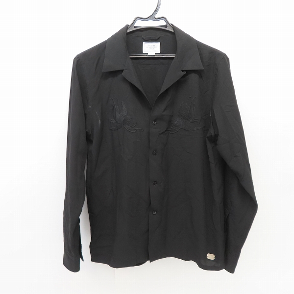 実際に弊社で買取させて頂いたCRIMIE/クライミー Long Sleeve Shirts/長袖 レーヨンシャツ/CR1-02L5-SL02/S