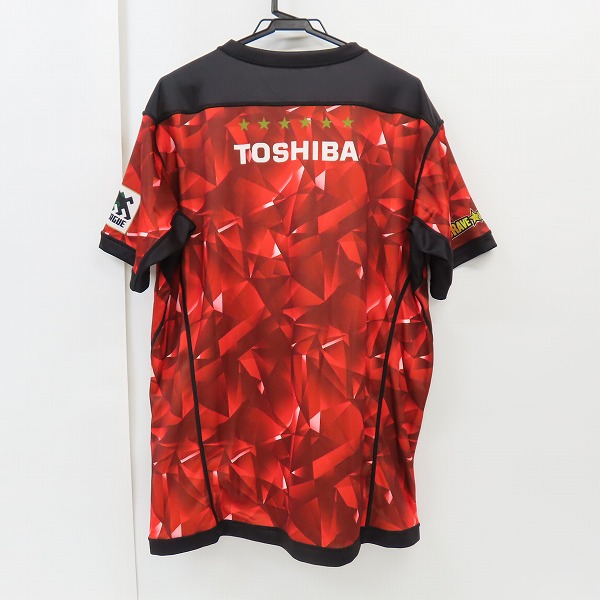 実際に弊社で買取させて頂いたCANTERBURY/カンタベリー TOSHIBA レプリカ  東芝ブレイブルーパス ホーム ジャージ/RG30252/3Lの画像 1枚目