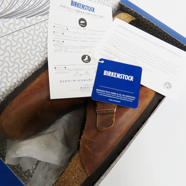 実際に弊社で買取させて頂いたBIRKENSTOCK/ビルケンシュトック BOSTON BS/ボストン レザー サンダル 0760893 26の画像 7枚目