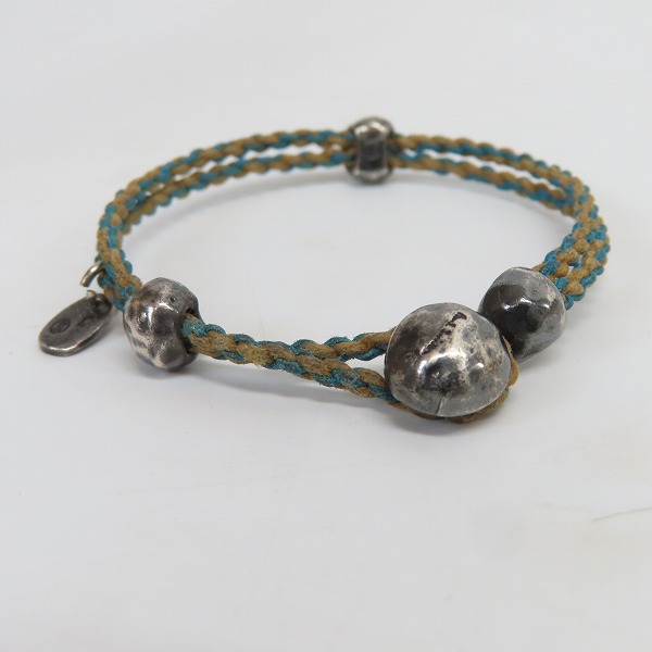 実際に弊社で買取させて頂いたPaul Smith/ポールスミス ミサンガ ブレスレットの画像 1枚目