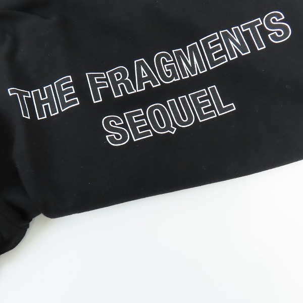 実際に弊社で買取させて頂いたSEQUEL×fragment design/シークエル×フラグメントデザイン ロゴTシャツ SQ-21AW-ST-02/Mの画像 6枚目