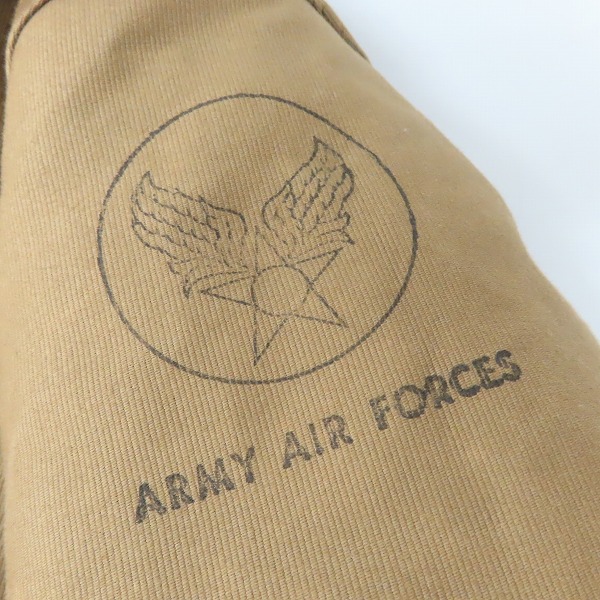 実際に弊社で買取させて頂いたBUZZRICKSON'S/バズリクソンズ B-15 COLVINEX社製/赤リブ フライト ジャケット BR11308/36の画像 5枚目