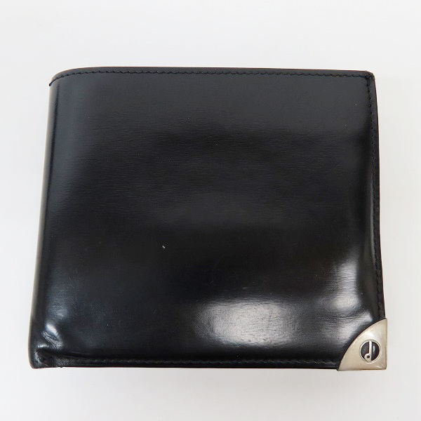 実際に弊社で買取させて頂いたdunhill/ダンヒル レザー ブラック 二つ折り財布