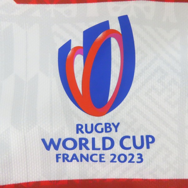 実際に弊社で買取させて頂いた(1)【未使用】CANTERBURY/カンタベリー ラグビー ジャパンRWC2023/日本代表 レプリカジャージ ホーム RG33980WC/3Lの画像 6枚目