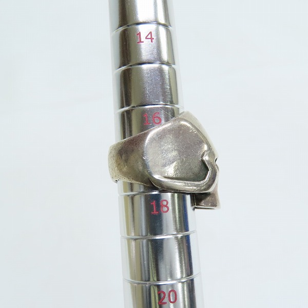 実際に弊社で買取させて頂いたNUMBER (N)INE×JAM HOME MADE/ナンバーナイン×ジャムホームメイド マット スカルリング 17号の画像 8枚目