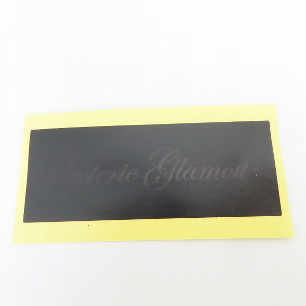 実際に弊社で買取させて頂いた【未使用】HYSTERIC GLAMOUR/ヒステリックグラマー IS A PLEASURE ORIENTED COMPANY 半袖Tシャツ 0292CT18/Sの画像 6枚目