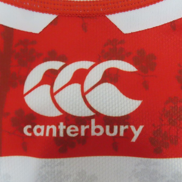 実際に弊社で買取させて頂いた(2)【未使用】CANTERBURY/カンタベリー ラグビー ジャパンRWC2023/日本代表 レプリカジャージ ホーム RG33980WC/3Lの画像 5枚目