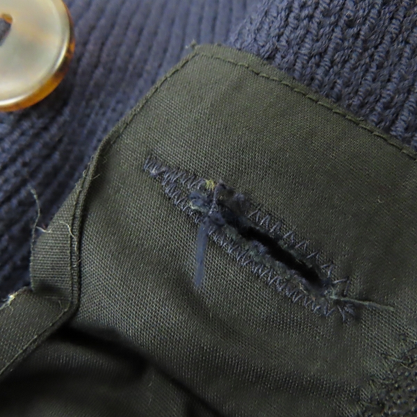 実際に弊社で買取させて頂いたJean Paul Gaultier/ジャンポール・ゴルチエ ウールカーディガン/50の画像 6枚目