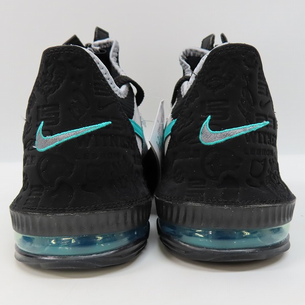 実際に弊社で買取させて頂いた【未使用】ATMOS×NIKE/アトモス×ナイキ LEBRON XVI LOW AC Clear Jade レブロン16 クリアジェイド CD9471-003/27の画像 1枚目