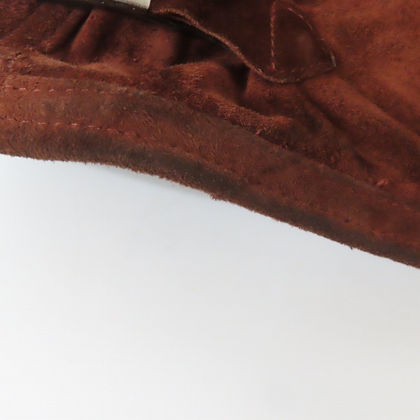 実際に弊社で買取させて頂いたJean Paul GAULTIER CUIR/ジャンポールゴルチエ レザーベスト パッチ刺繍/52の画像 8枚目