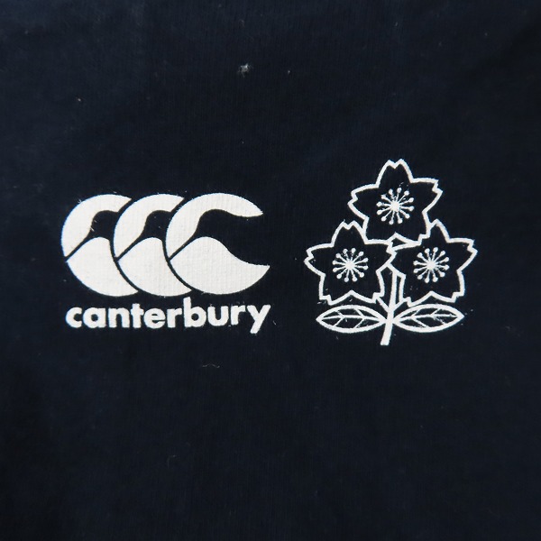 実際に弊社で買取させて頂いたCANTERBURY/カンタベリー ラグビー日本代表 CCCピーナッツ/スヌーピー コラボTシャツ/3Lの画像 8枚目