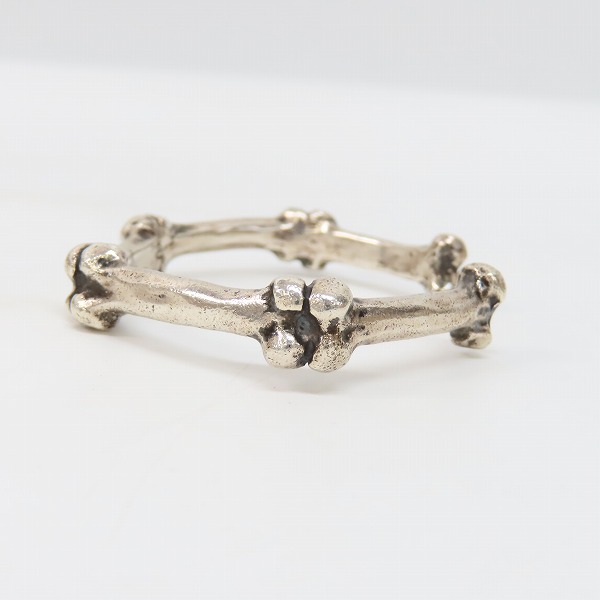 実際に弊社で買取させて頂いたCRAZY PIG/クレイジーピッグ BONES BANGLE/ボーンバングルの画像 2枚目