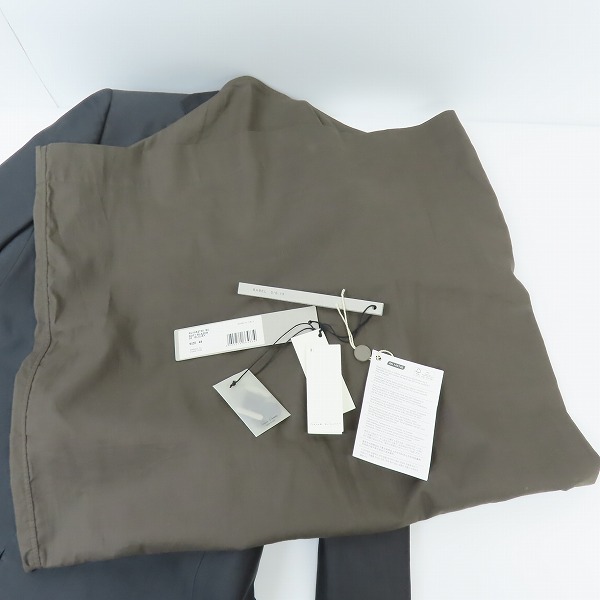 実際に弊社で買取させて頂いたRick Owens/リックオウエンス ノッチドラペル1Bテーラードジャケット RU19S2730-SC/46の画像 7枚目