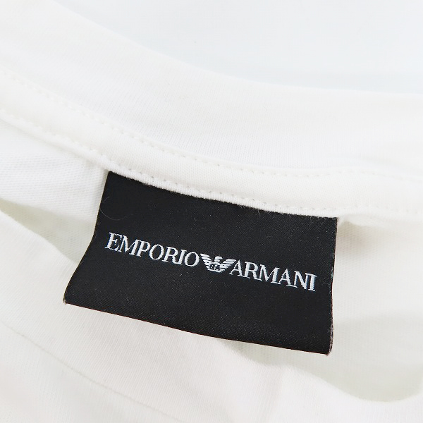 実際に弊社で買取させて頂いたEMPORIO ARMANI/エンポリオアルマーニ ロゴ 半袖Tシャツ/Mの画像 2枚目