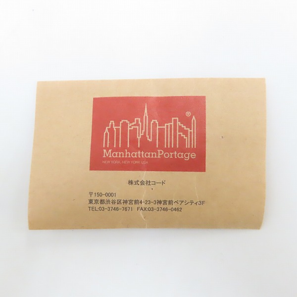 実際に弊社で買取させて頂いたManhattan Portage/マンハッタンポーテージ ショルダーバッグ TWCH 4360JPの画像 9枚目