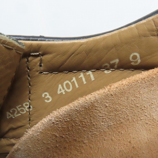 実際に弊社で買取させて頂いたBIRKENSTOCK/ビルケンシュトック レザー サンダル ブラック 2点セットの画像 3枚目