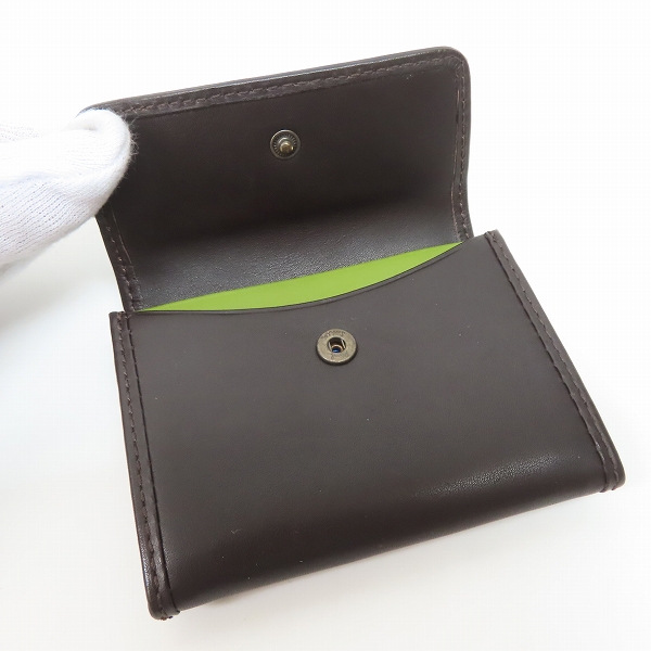 実際に弊社で買取させて頂いたPaul Smith/ポールスミス レザー スナップボタンコインケースの画像 2枚目