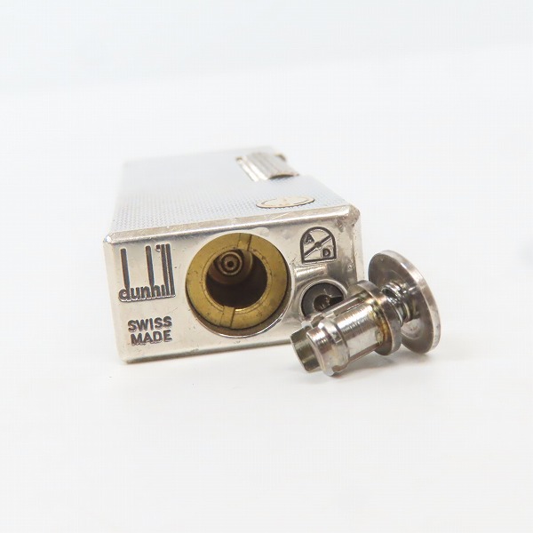 実際に弊社で買取させて頂いたdunhill/ダンヒル サイドローラーガスライター ダイヤカット シルバー の画像 4枚目