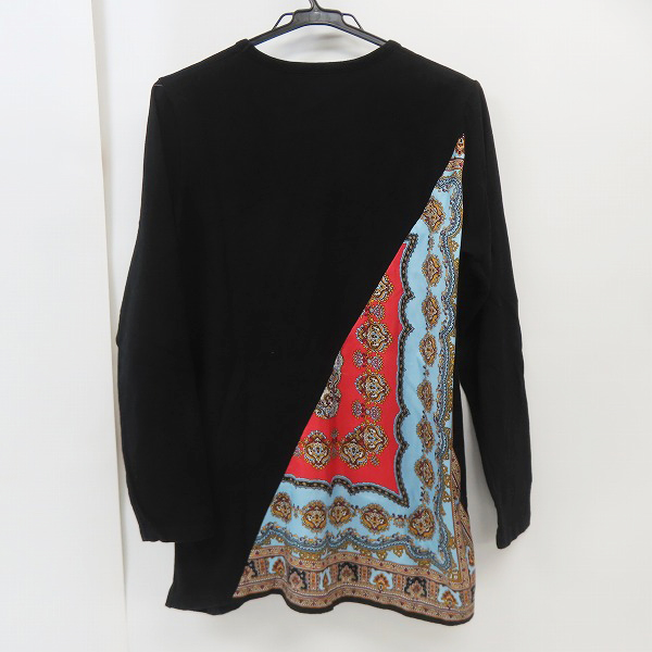 実際に弊社で買取させて頂いたNO ID./ノーアイディー ポインテッドスカーフロンT/バンダナ柄/ロングTシャツ/長袖/1の画像 1枚目