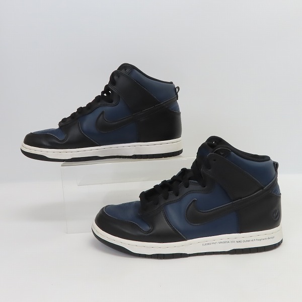 実際に弊社で買取させて頂いたNIKE×FRAGMENT DESIGN/ナイキ×フラグメントデザイン DUNK HI/F ダンク DJ0383-400 26.0の画像 3枚目