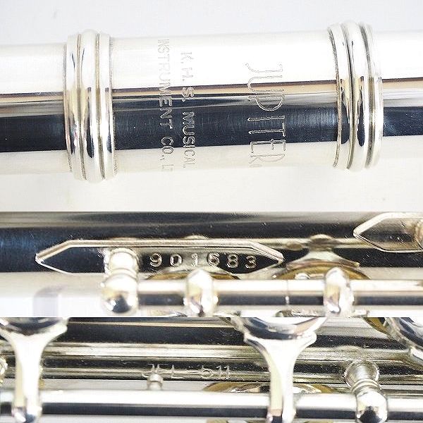 実際に弊社で買取させて頂いたJUPITER/ジュピター JFL-511 フルート ハードケース・ケースカバー付の画像 3枚目