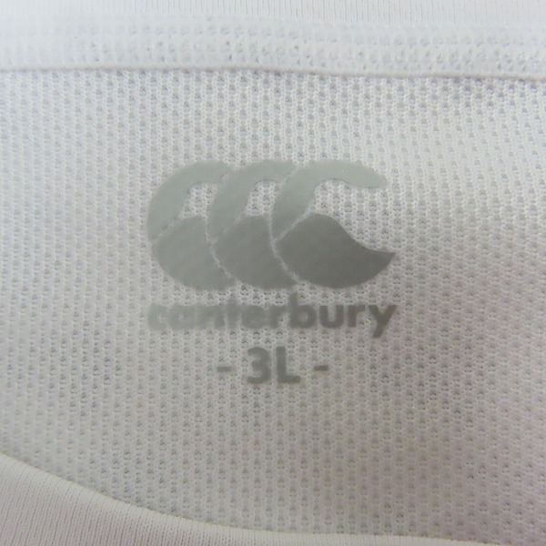 実際に弊社で買取させて頂いた(1)【未使用】CANTERBURY/カンタベリー ラグビー ジャパンRWC2023/日本代表 レプリカジャージ ホーム RG33980WC/3Lの画像 2枚目