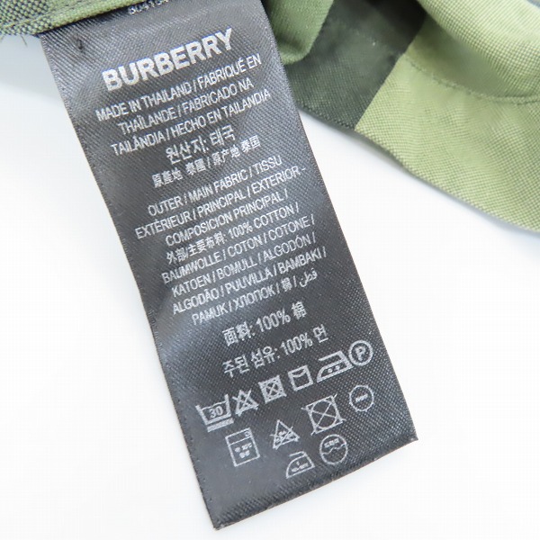 実際に弊社で買取させて頂いたBURBERRY/バーバリー チェックシャツ 8041541/Sの画像 3枚目