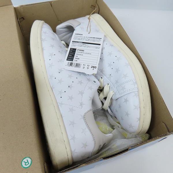 実際に弊社で買取させて頂いたadidas×atoms/アディダス×アトモス Stan Smith/スタンスミス スニーカー IF9990/28の画像 7枚目