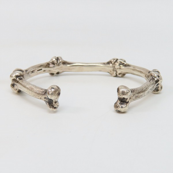 実際に弊社で買取させて頂いたCRAZY PIG/クレイジーピッグ BONES BANGLE/ボーンバングルの画像 4枚目
