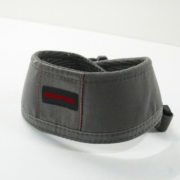 実際に弊社で買取させて頂いたBRIEFING/ブリーフィング カメラストラップ グレー系