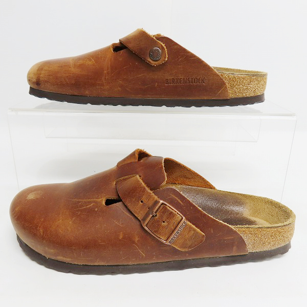 実際に弊社で買取させて頂いたBIRKENSTOCK/ビルケンシュトック BOSTON BS/ボストン レザー サンダル 0760893 26の画像 3枚目