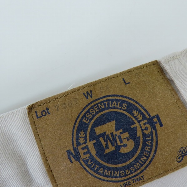 実際に弊社で買取させて頂いたGOOD ENOUGH/グッドイナフ  コットンサテン トラッカー ジャケット/ ワーク パンツ セットアップ LOT.7202/7102の画像 5枚目